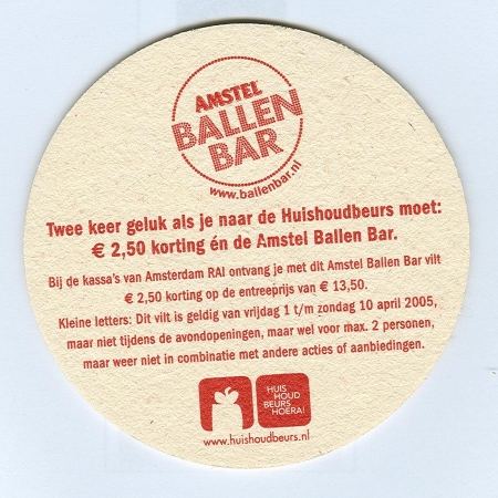 Amstel base verso