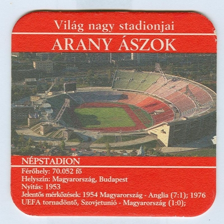 Arany Ászok base verso