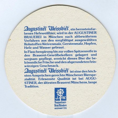Augustiner base verso