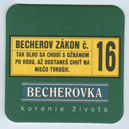 Becherovka base frente