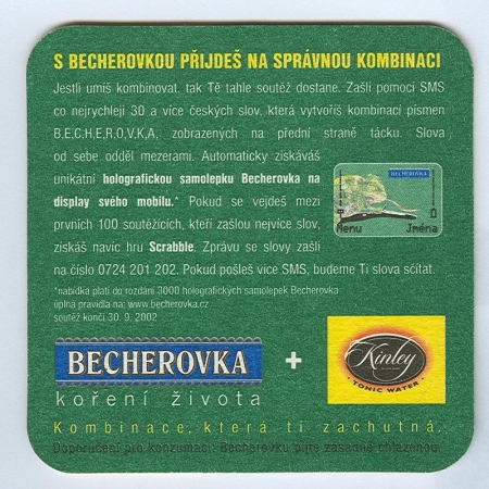 Becherovka base verso