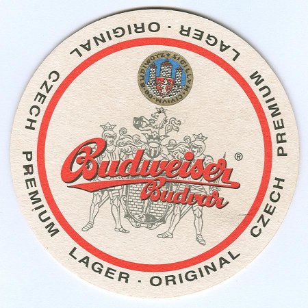 Budweiser base verso