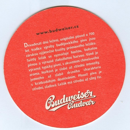 Budweiser base verso