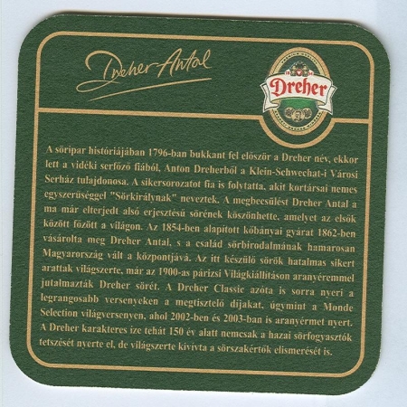 Dreher base verso