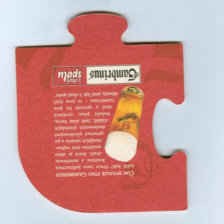 Gambrinus base verso