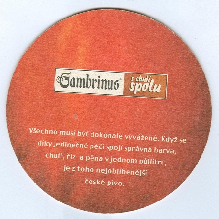 Gambrinus base verso