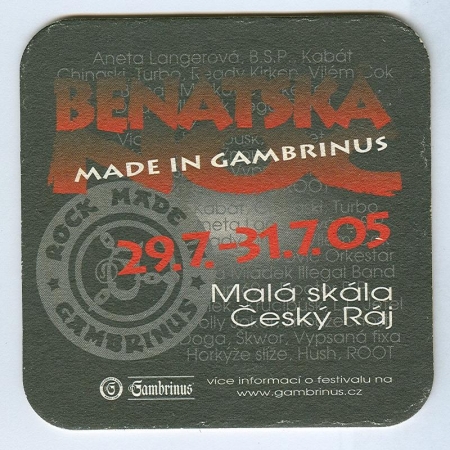 Gambrinus base verso