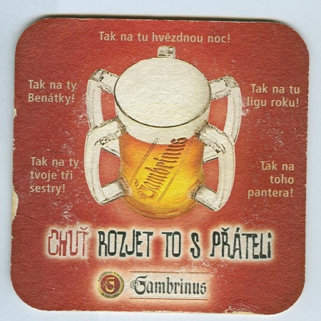 Gambrinus base frente