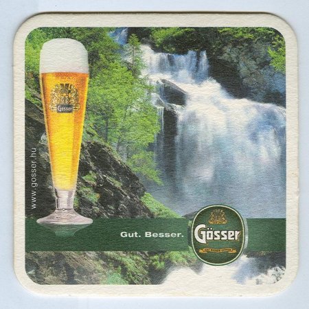 Gösser base verso