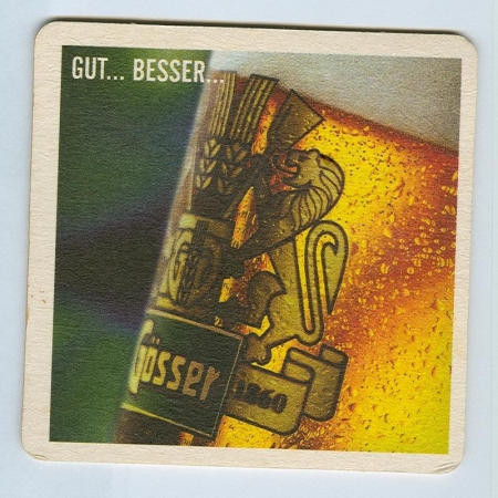 Gösser base verso