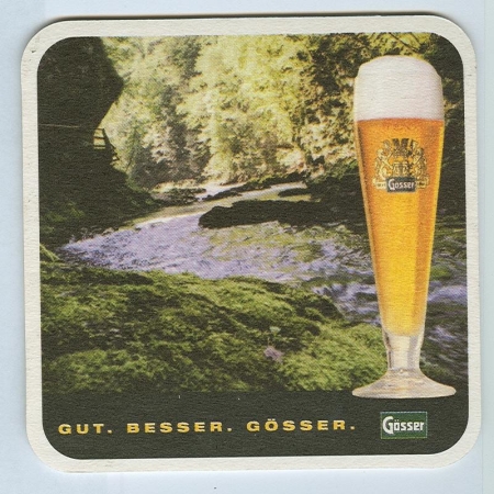 Gösser base verso