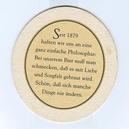 Holsten base verso