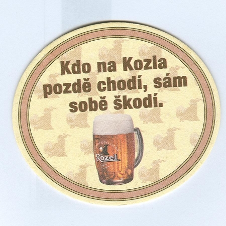 Kozel base verso
