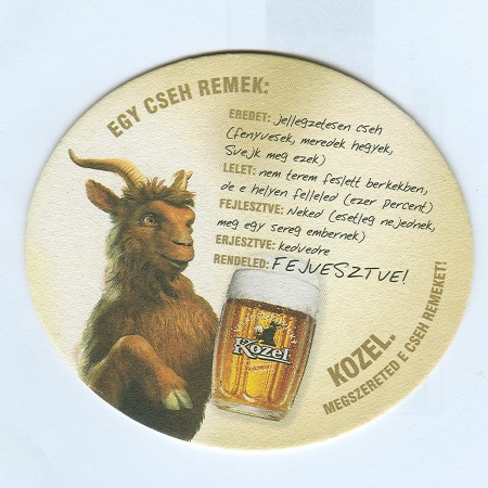 Kozel base verso