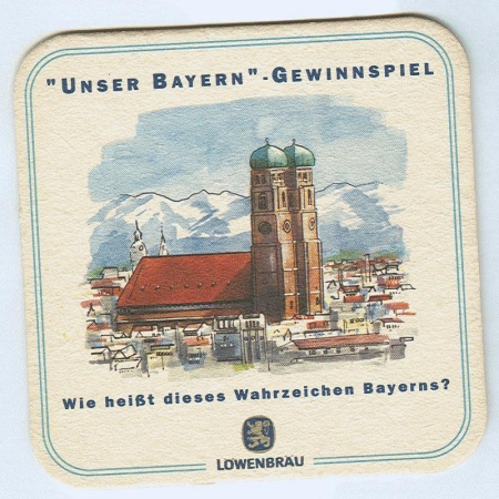 Löwenbräu base frente