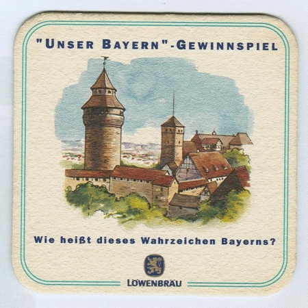Löwenbräu base frente