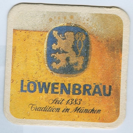 Löwenbräu base frente