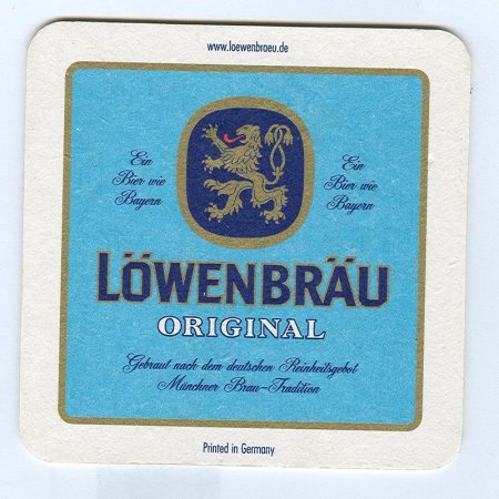 Löwenbräu base frente