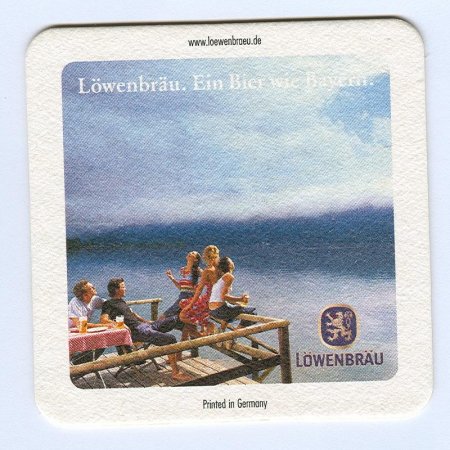 Löwenbräu base verso
