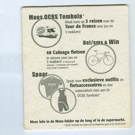 Maes base verso