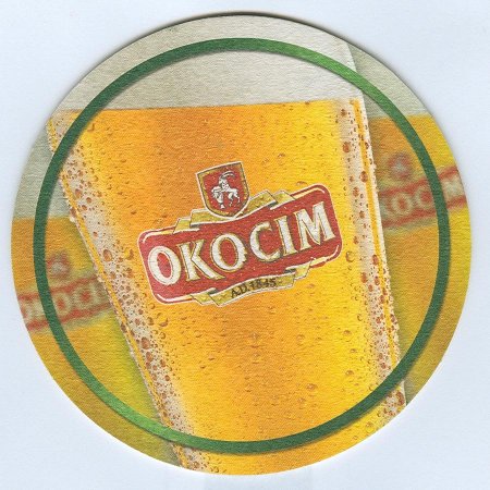 Okocim base verso