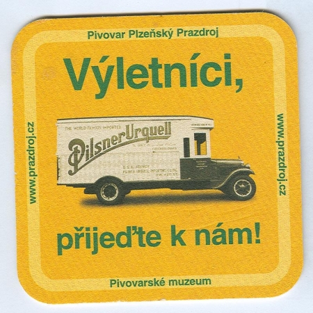 Pilsner Urquell base frente