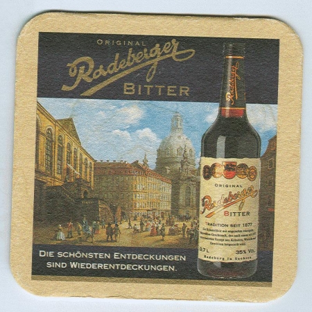 Radeberger base frente
