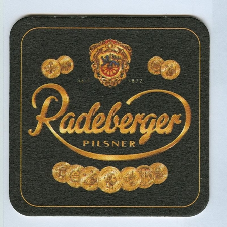 Radeberger base frente