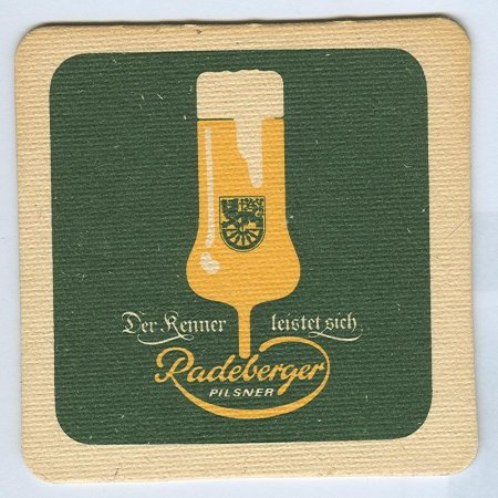 Radeberger base frente