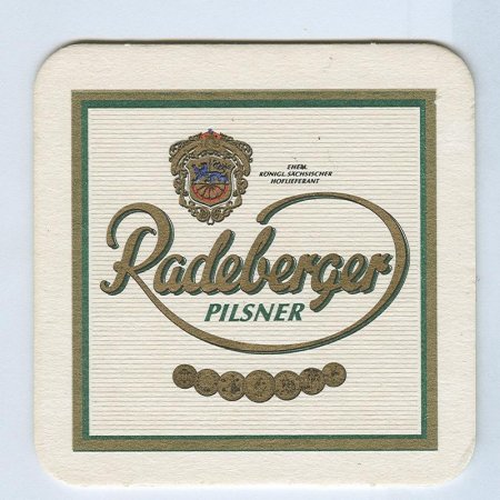 Radeberger base frente