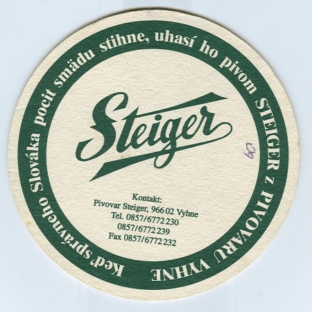 Steiger base verso