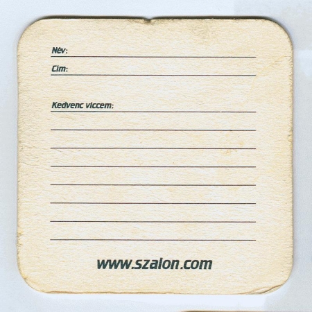 Szalon base verso