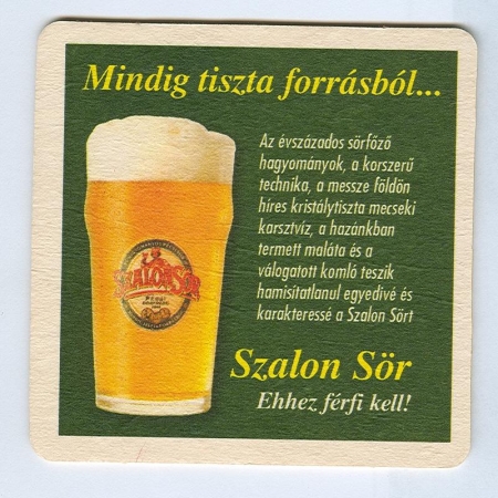 Szalon base verso