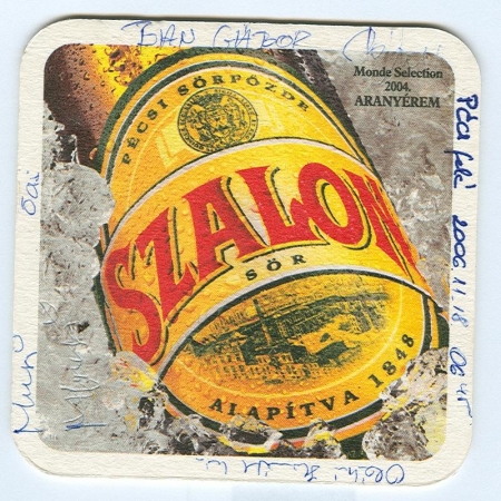 Szalon base verso