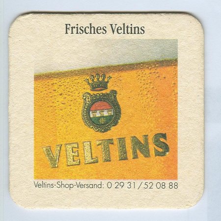 Veltins base verso
