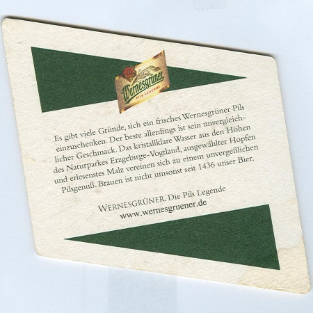 Wernesgrüner base verso