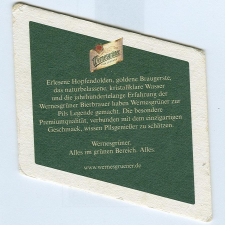 Wernesgrüner base verso