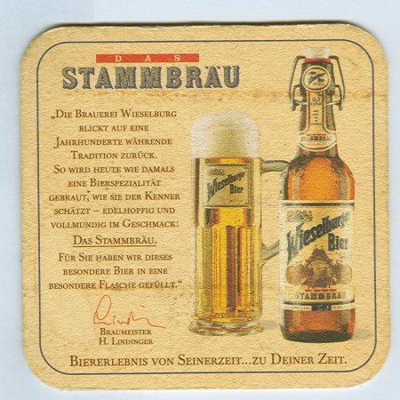 Wieselburger base verso